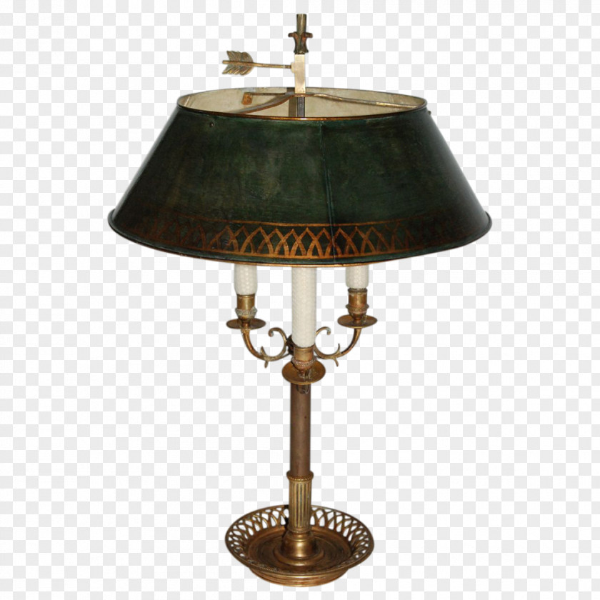 Table Bouillotte Lamp France Light PNG