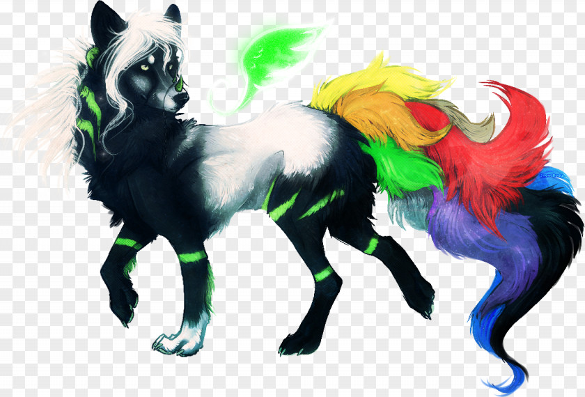 Wipfm DeviantArt Rainbowtail PNG