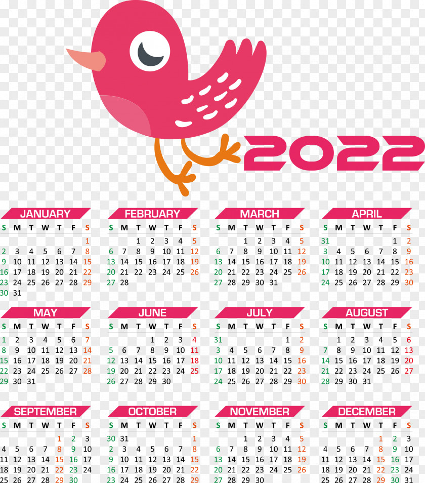 2022 Calendar Year 2022 Calendar Yearly 2022 Calendar PNG