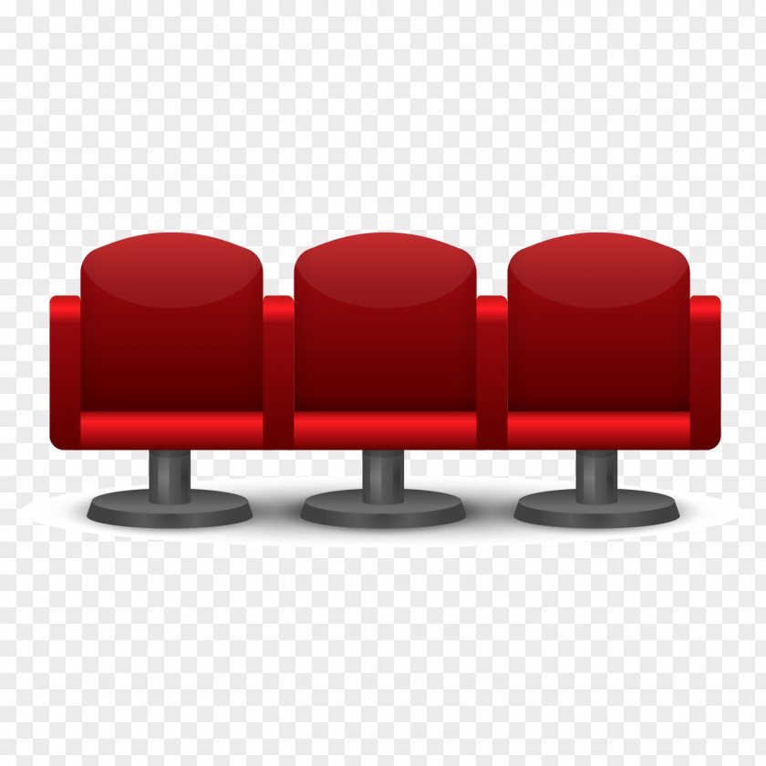 3 Theater Seat Vector Material Cinema Chair Royalty-free PNG