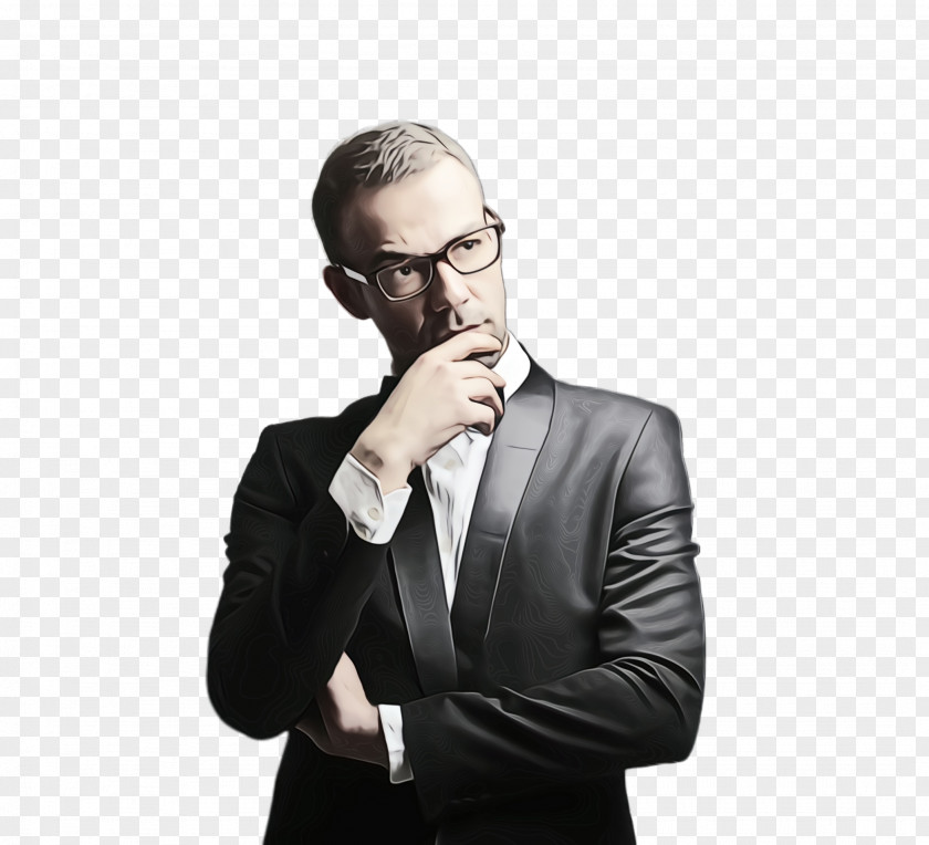 Businessperson Whitecollar Worker Glasses PNG
