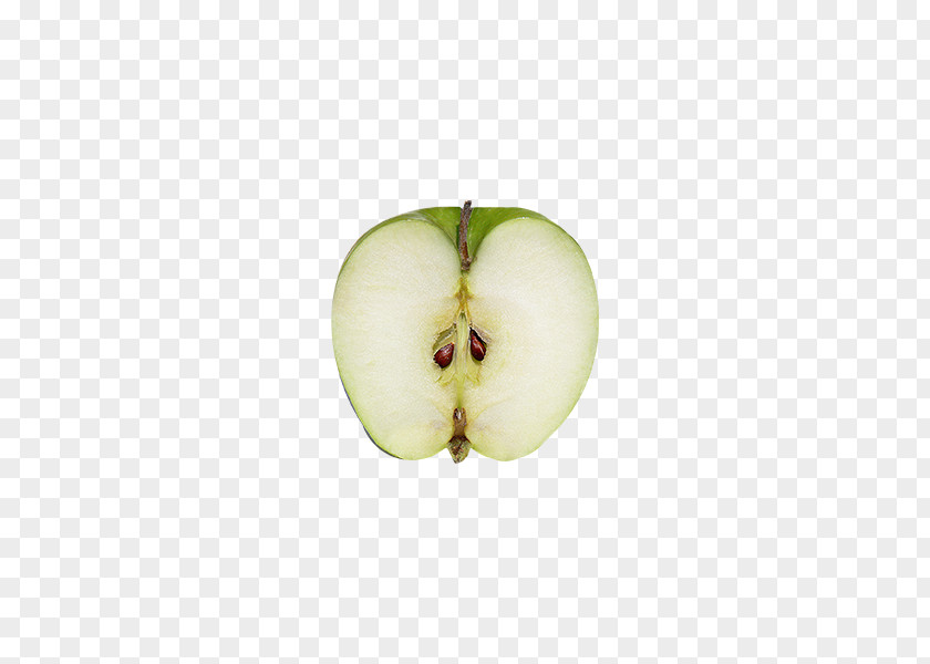 Cut Green Apple Fruit Auglis PNG