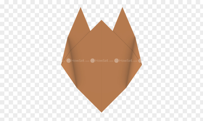 Origami Dog Line Angle PNG