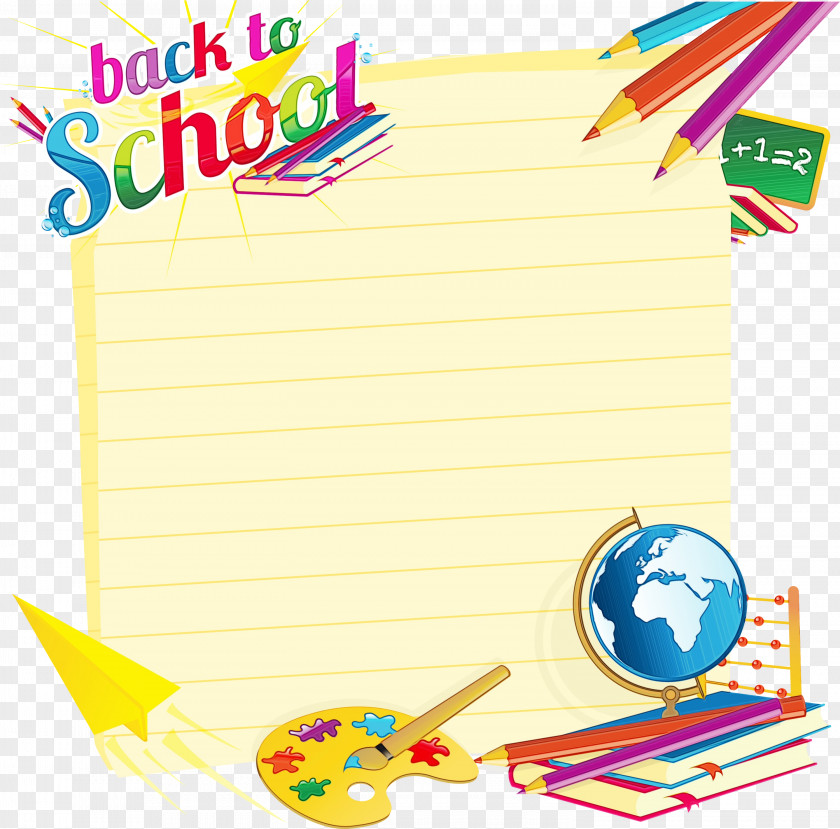 School Cartoon Welcome Back To Pencils Education Drawing PNG
