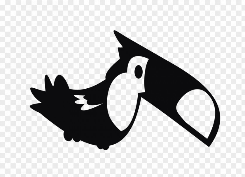 Silhouette Beak Logo Clip Art PNG