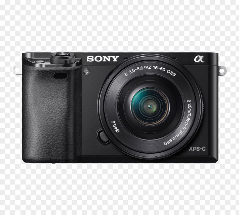 Camera Sony α6000 Mirrorless Interchangeable-lens Point-and-shoot E PZ 16-50mm F/3.5-5.6 OSS PNG