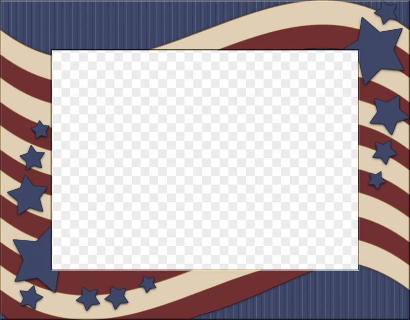 Flag Frame National Of The United States Soviet Union PNG