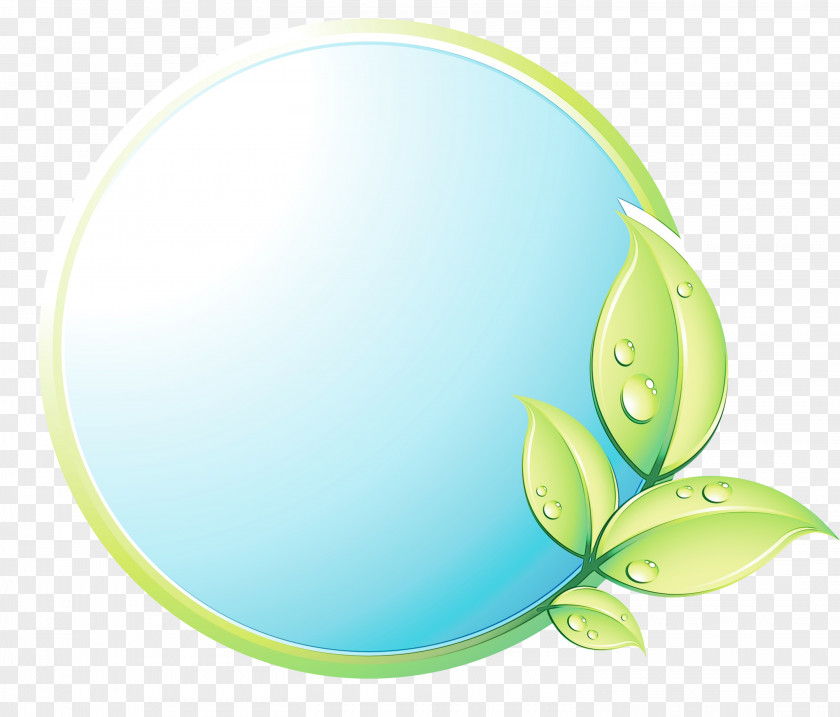Plant Oval Water Circle PNG