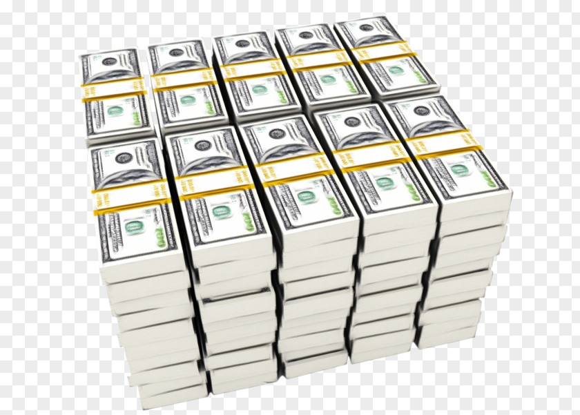 Rectangle Box Cash Money Currency Dollar Paper PNG