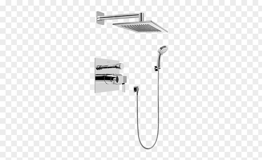 Shower Set Bathtub Accessory Baths Bathroom Pressure-balanced Valve Faucet Handles & Controls PNG