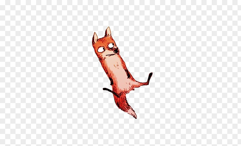 Cartoon Fox Drawing Art Illustration PNG