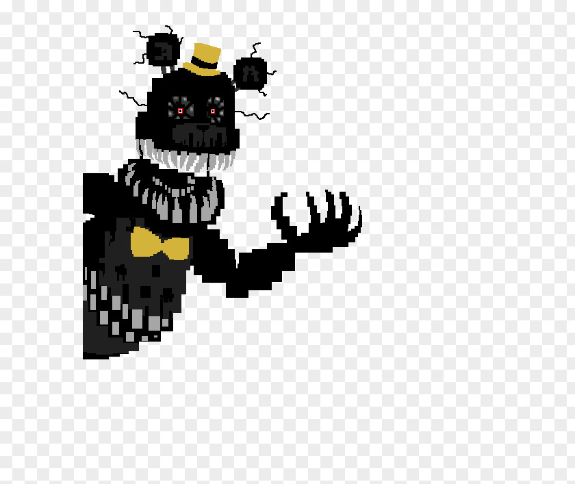 Five Nights At Freddy's Pixel Art Video Clip PNG