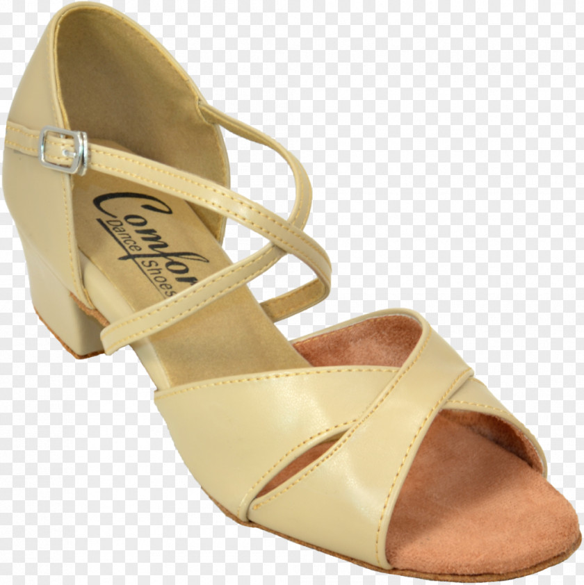 Sandal Shoe Slide Product Design Beige PNG