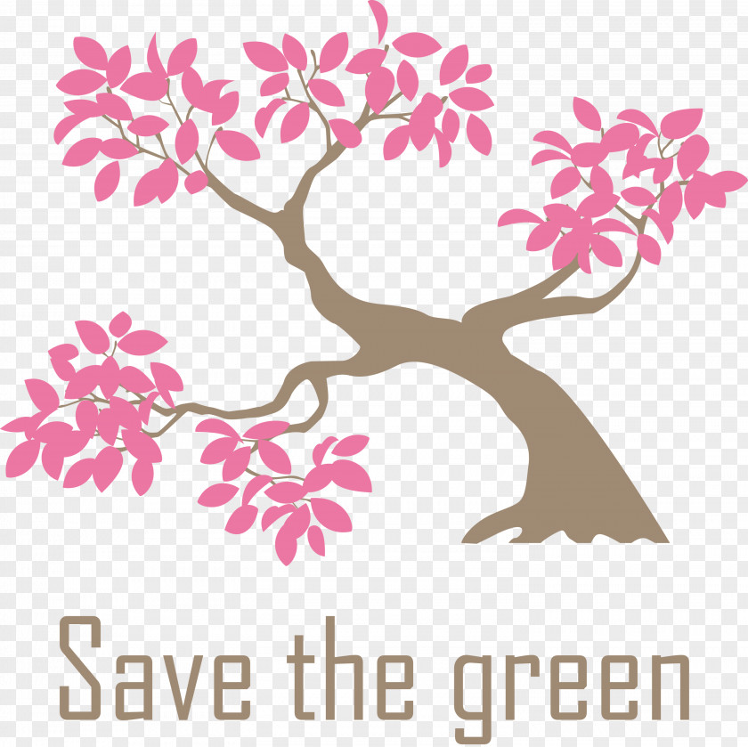 Save The Green Arbor Day PNG