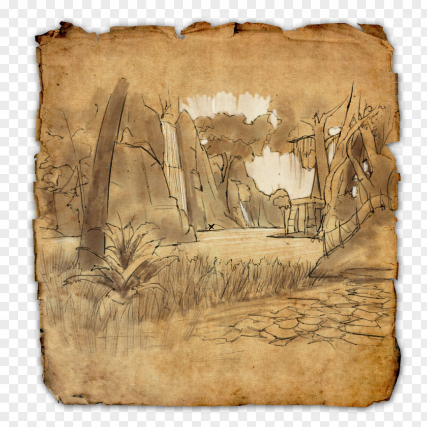 Treasure Map The Elder Scrolls Online Cyrodiil PNG