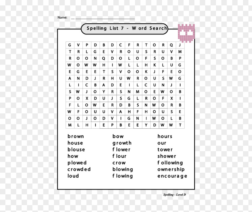 Word Search Scrabble Puzzle Game PNG