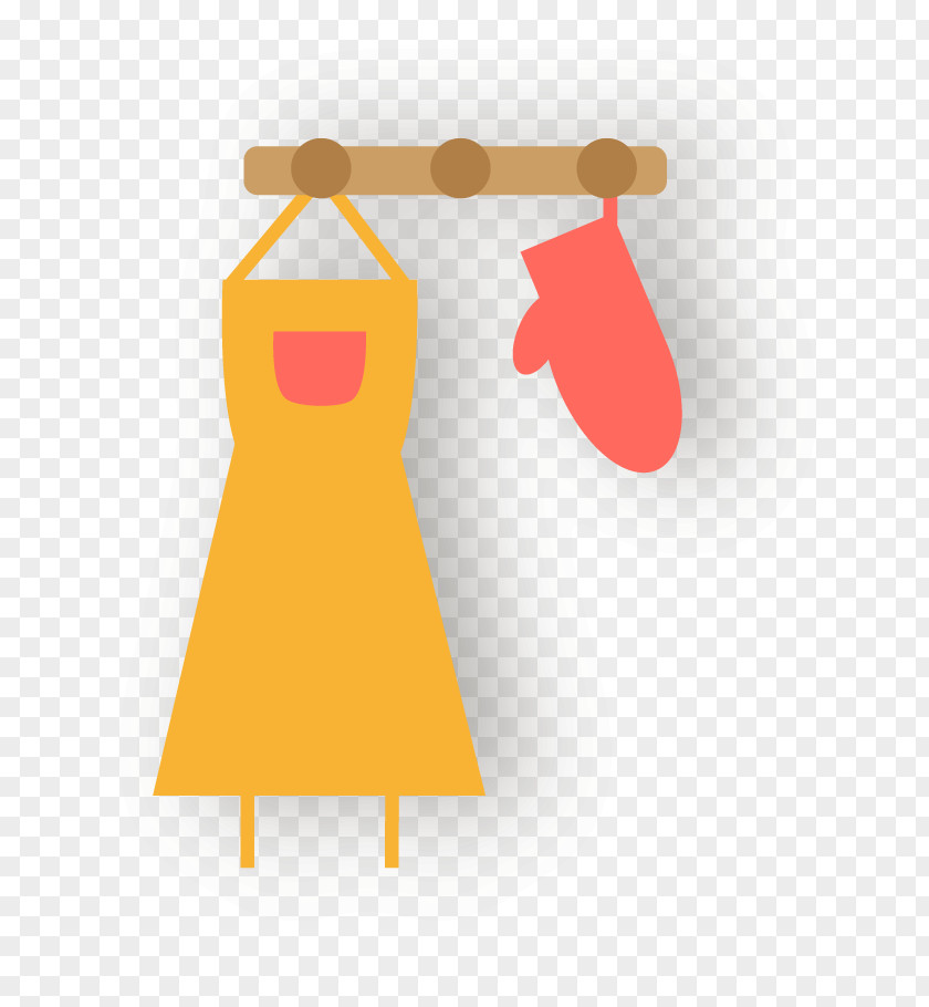 Aprons, Oven Mitts Glove Apron PNG