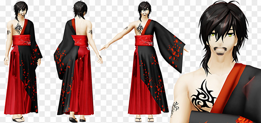 Kimono Clothing Dress Yukata Costume PNG