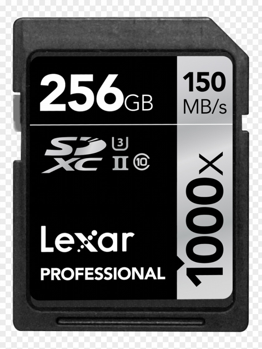 Memory Card Images Lexar Professional SDXC UHS-I Secure Digital Media, Inc MicroSD PNG