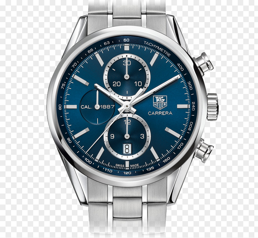 Watch TAG Heuer Men's Carrera Calibre 1887 Chronograph Jewellery PNG