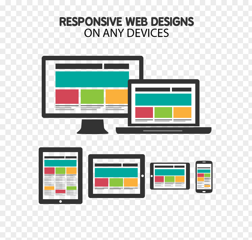 Web Design Responsive Development PNG