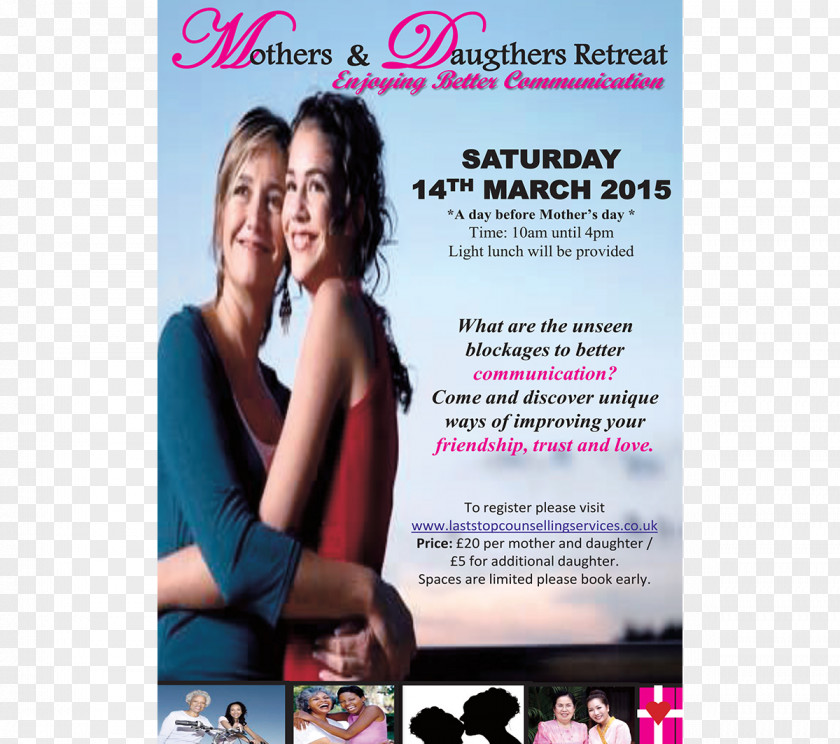 Family Mother Daughter Retreat #2 PNG