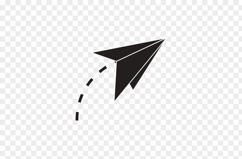 Paper Air Airplane Plane Illustration Silhouette PNG