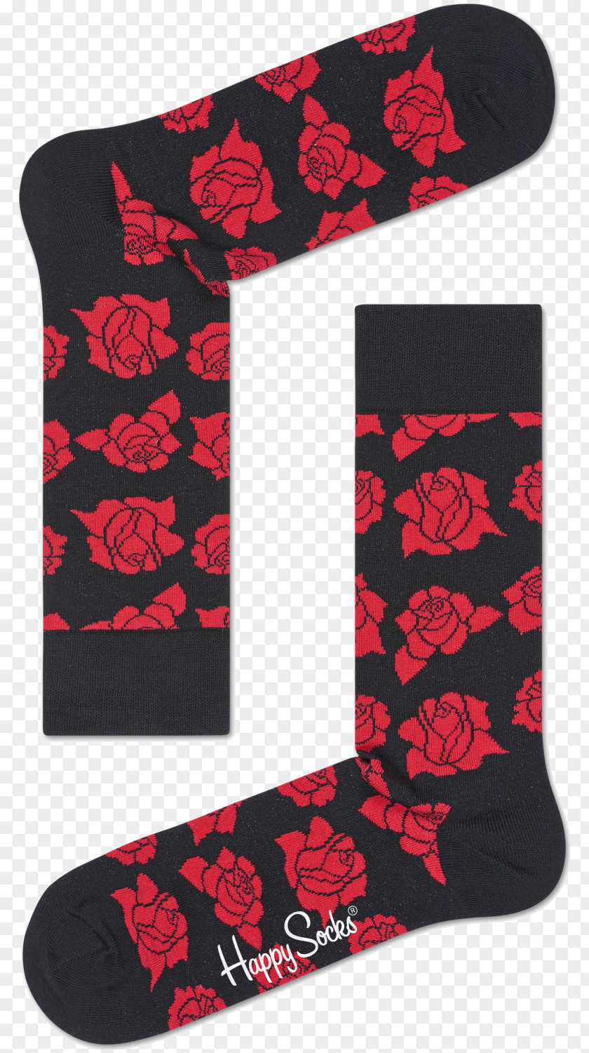 Sock T-shirt Clothing Rose Cotton PNG