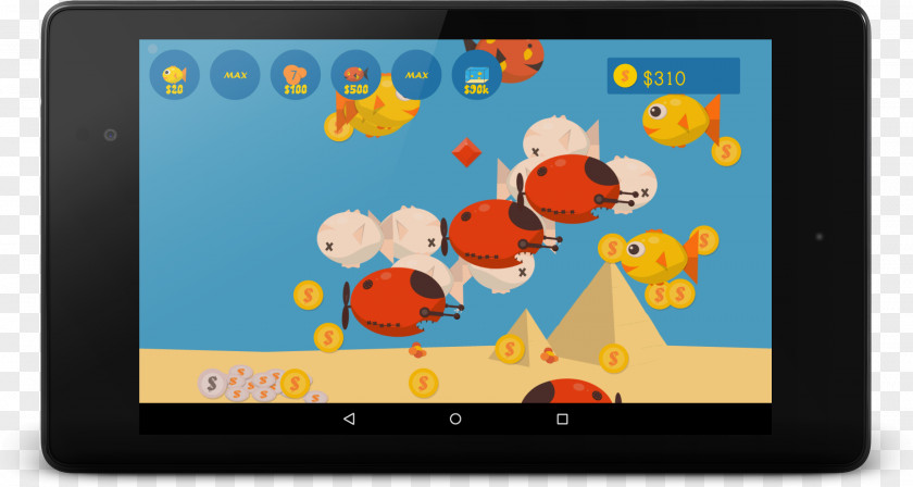 Android Fish Aquarium NeuronDigital Handheld Devices Tablet Computers PNG