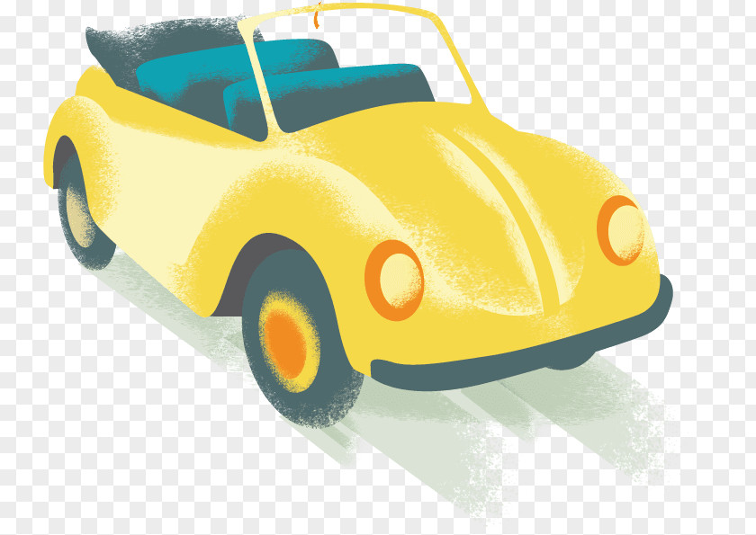 Car Vintage Model Automotive Design Compact PNG