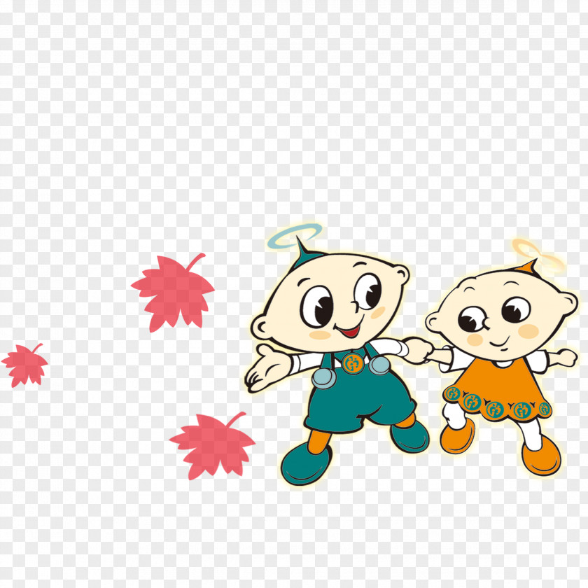 Cartoon Characters Maple Leaf Student Management Poster Estudante PNG