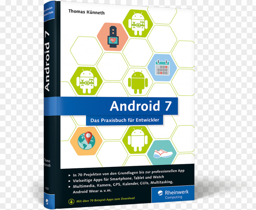 Das Praxisbuch Mobile App Rheinwerk VerlagAndroid Android 8: Für Java-Entwickler. Inkl. Einstieg In Studio Windows 7 PNG