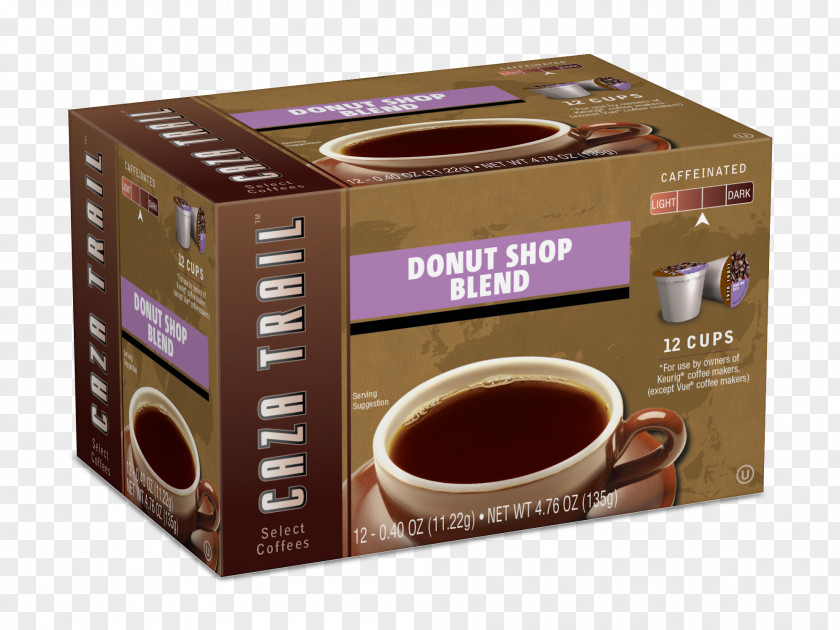 Donut Shop Instant Coffee Single-serve Container Breakfast Donuts PNG