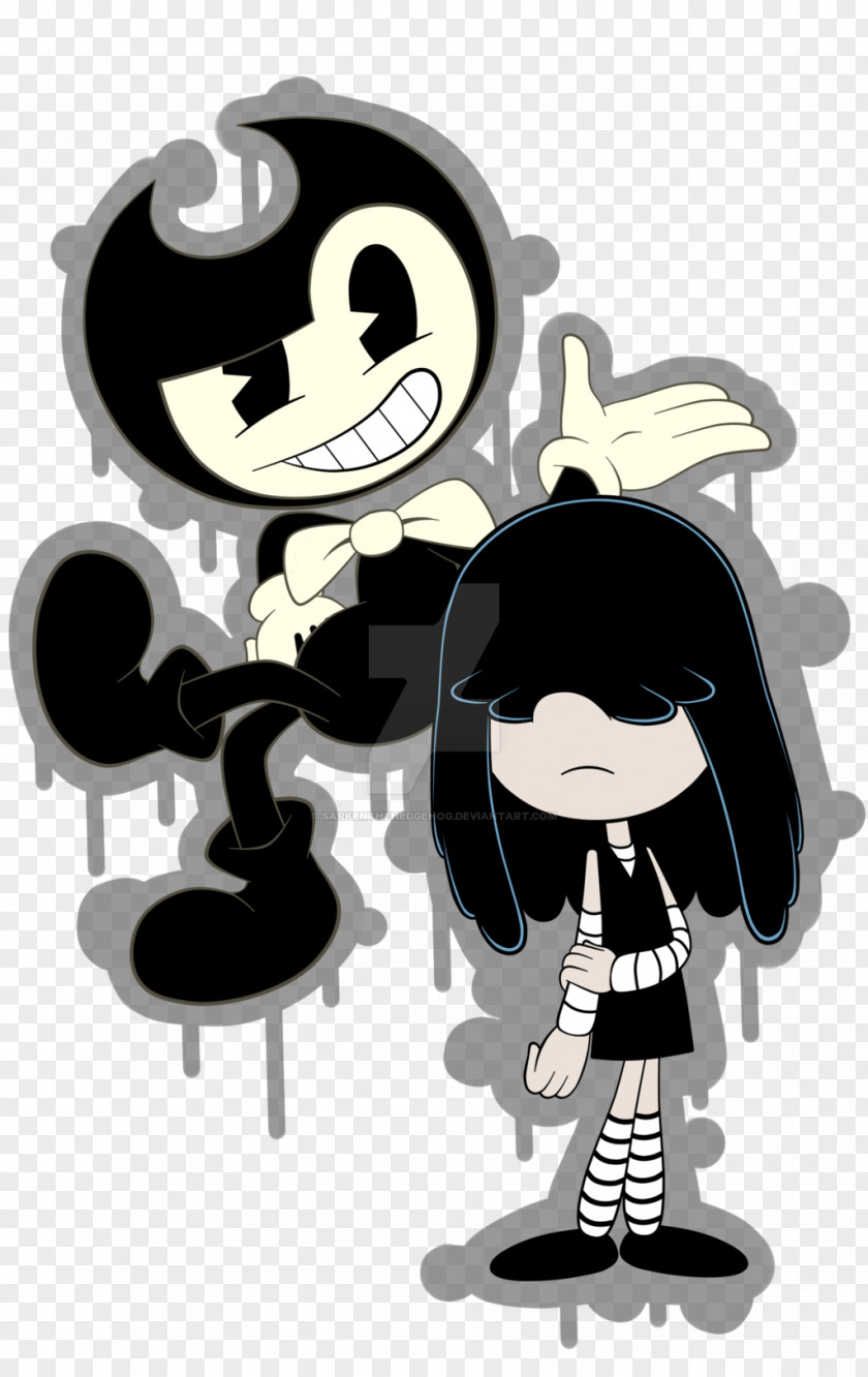 Ink Boat Bendy And The Machine Lucy Loud Art PNG