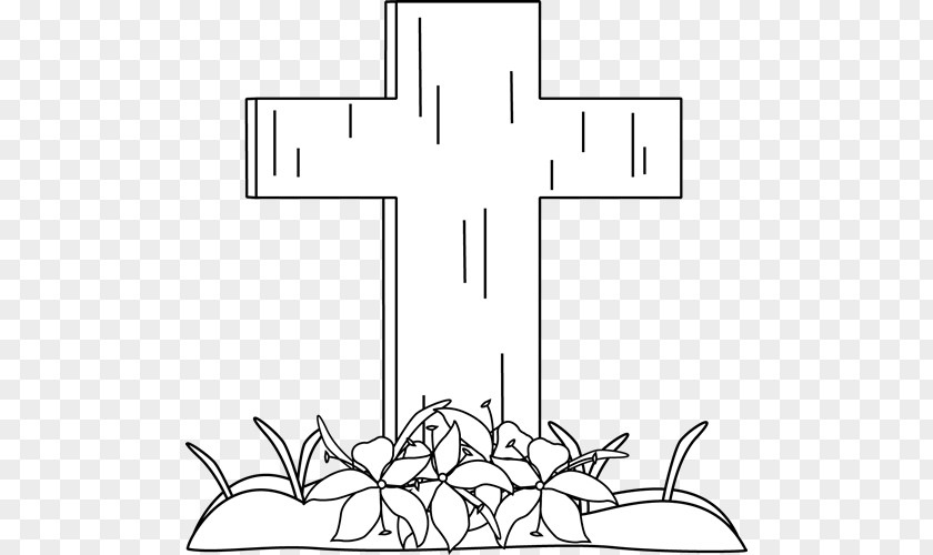 Jesus Easter Drawing Black And White Christian Cross Clip Art PNG