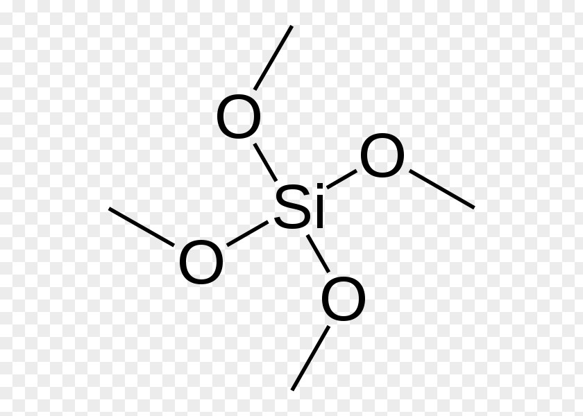 Tetramethyl Orthosilicate Tetraethyl Methyl Group Chemical Compound PNG