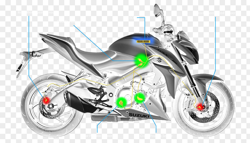 Traction Control System Suzuki GSX Series Motorcycle GSX-S1000 PNG