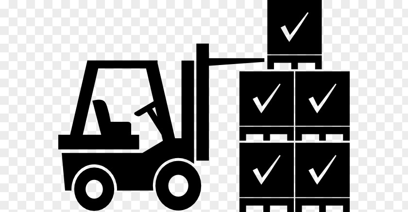 Truck Forklift Logistics Transport Clip Art PNG