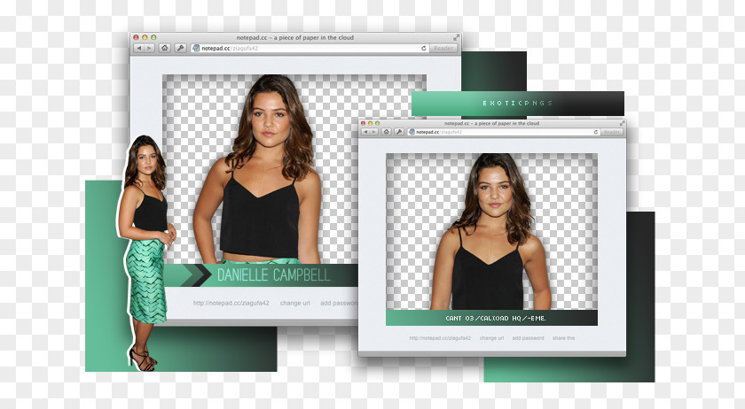 Danielle Campbell Display Advertising Multimedia Brand Text PNG