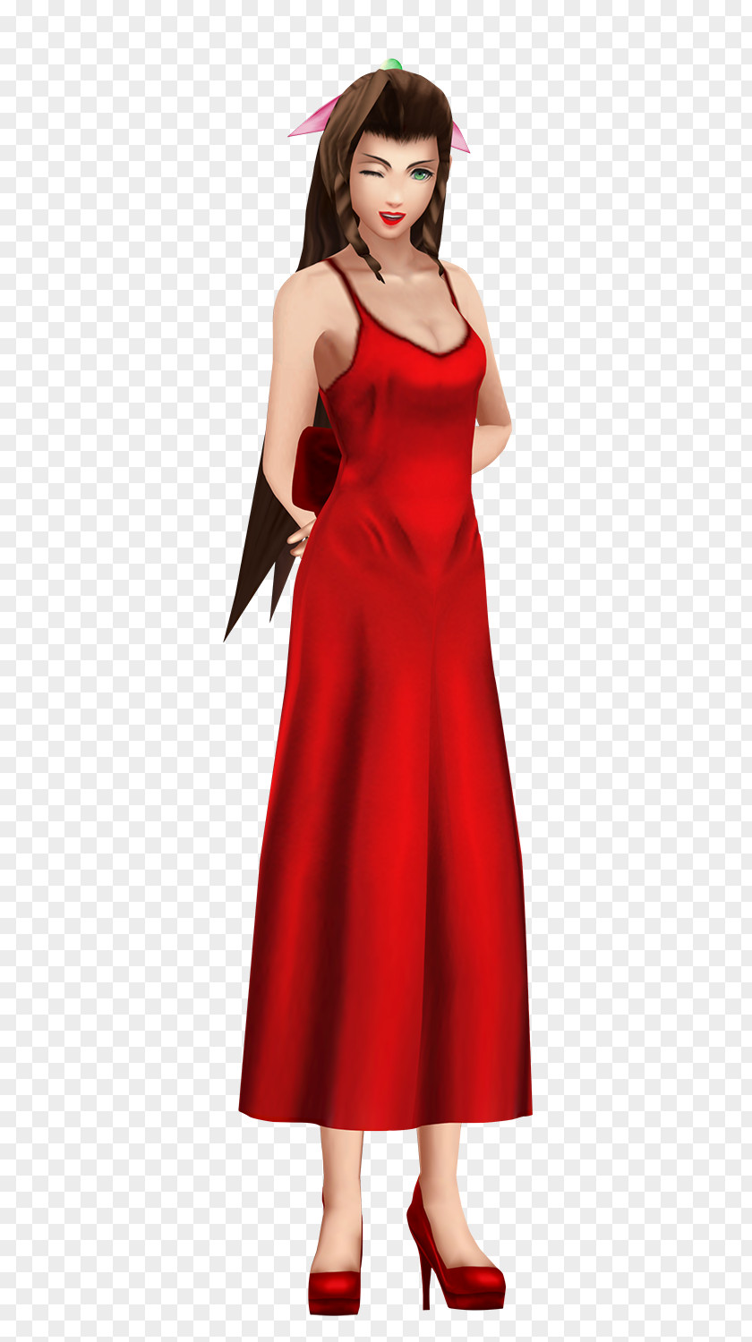 Dress Aerith Gainsborough Tifa Lockhart Plus-size Clothing PNG