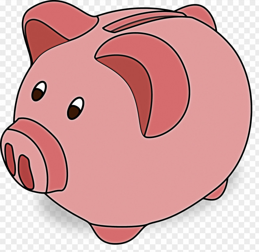 Fawn Mouth Piggy Bank PNG