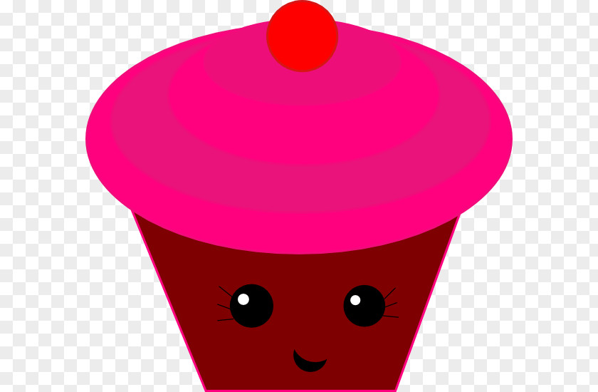 Pink Cupcake Clip Art PNG