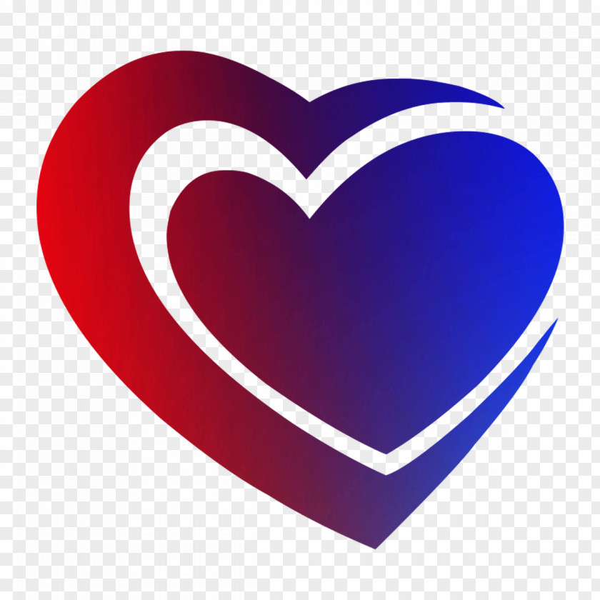 Product Design Graphics Cobalt Blue Heart PNG