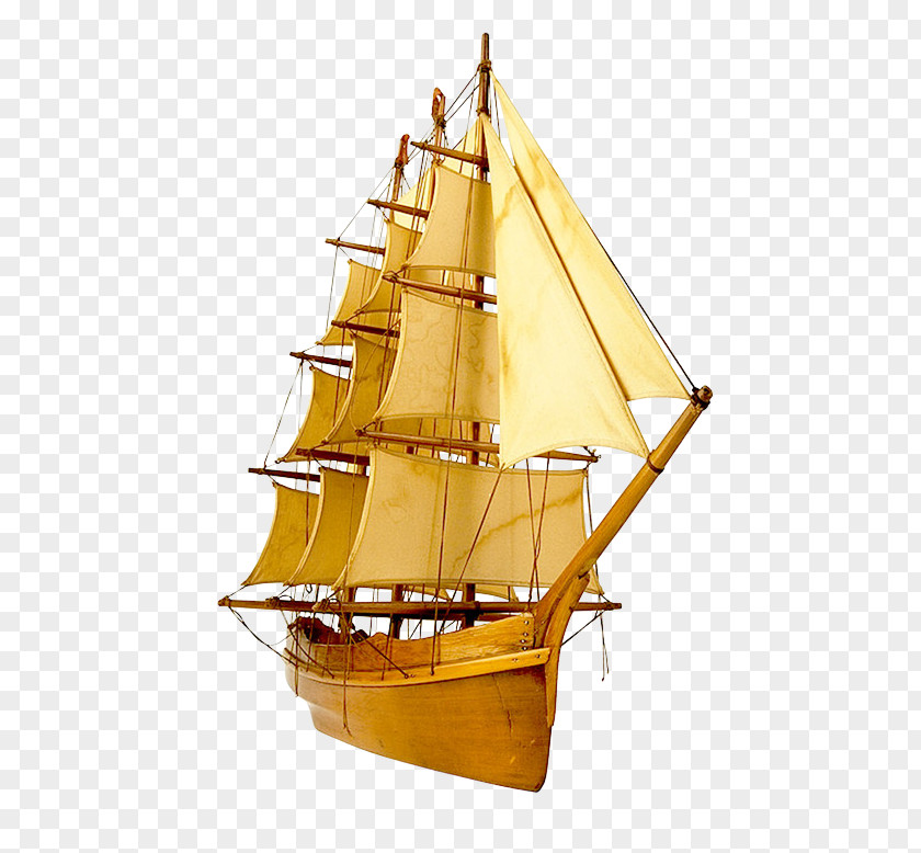 Ship Brigantine Galleon Clipper Barque PNG