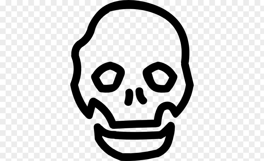 Hand Drawn People Bone Skull Human Skeleton Clip Art PNG