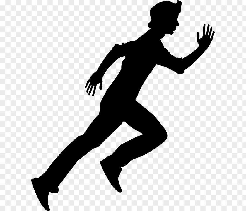 Silhouette Jumping Athletic Dance Move PNG