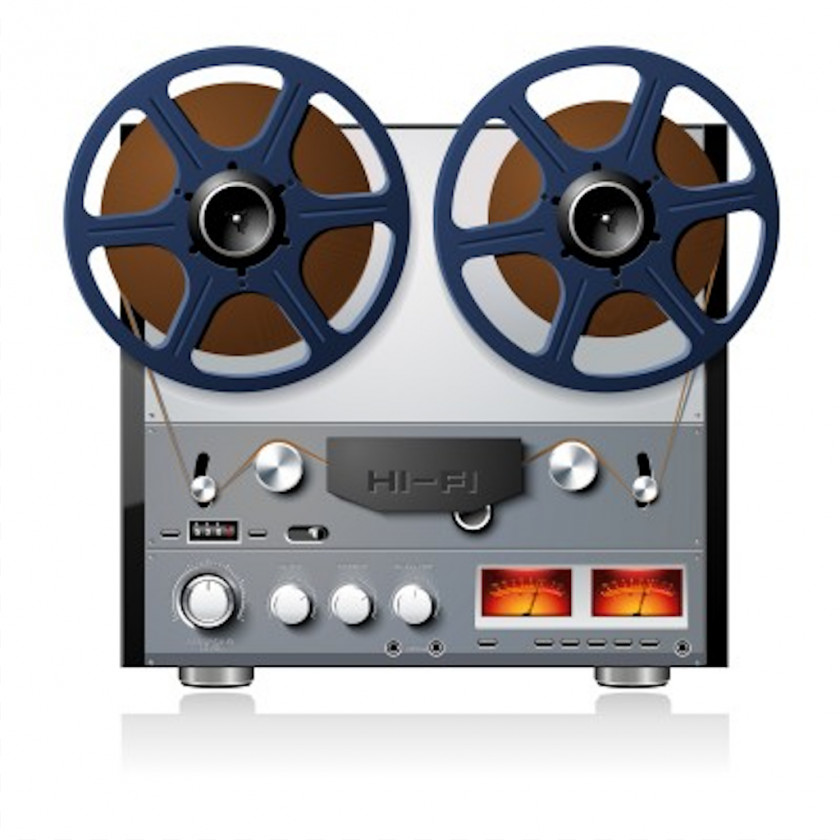Audio Cassette Reel-to-reel Tape Recording Recorder Stereophonic Sound PNG