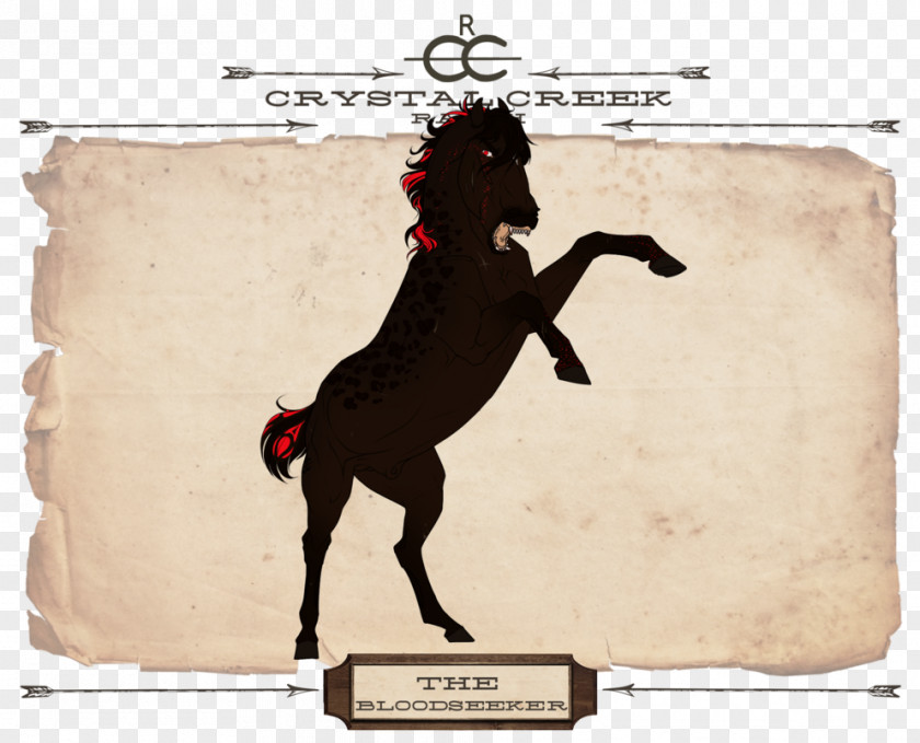 Bloodstain 14 0 1 Stallion Horse Cattle Pack Animal Cartoon PNG