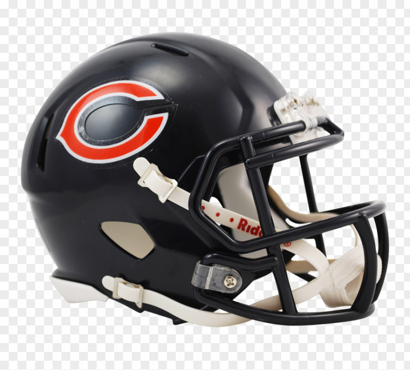 Chicago Bears NFL American Football Helmets Riddell PNG