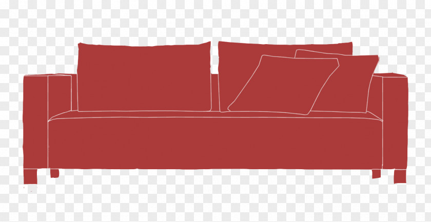 Line Sofa Bed Angle PNG